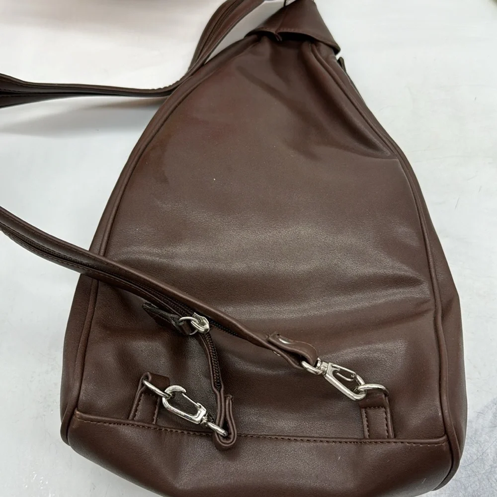 Carlo D'Santi Brown Backpack BRN4780A